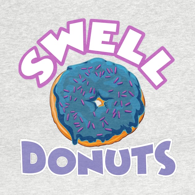 Swell Donuts (Blue) by Teaselbone